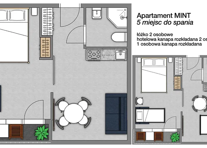 Apartament Bluemint Debina Przy Plazy Debina (Ustka)