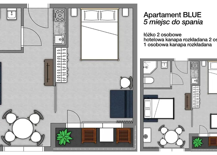 Bluemint Debina Przy Plazy Apartament *